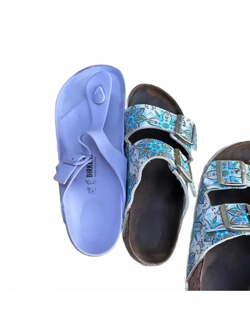 Birkenstock Birko Flor ARIZONA Boho Flowers White 38 1015280